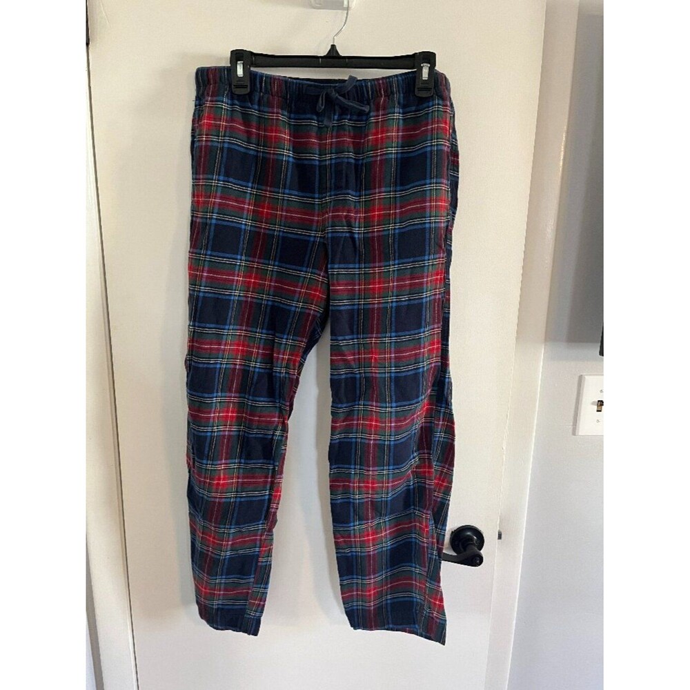 GAP Plaid Pajama Pants Men’s Large Cozy Lounge Sleepwear